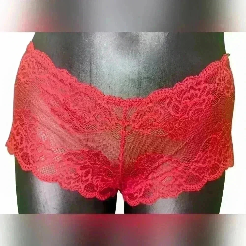 Montelle Intimates Cheeky Boy Short Merlot